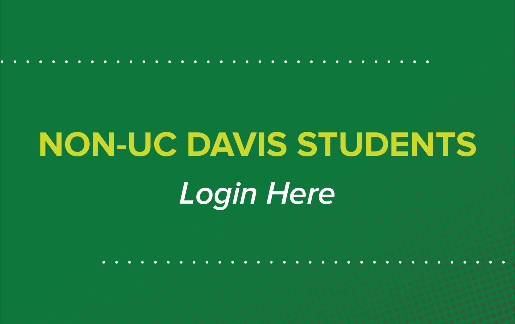 Button for Non-UC Davis students to create a profile